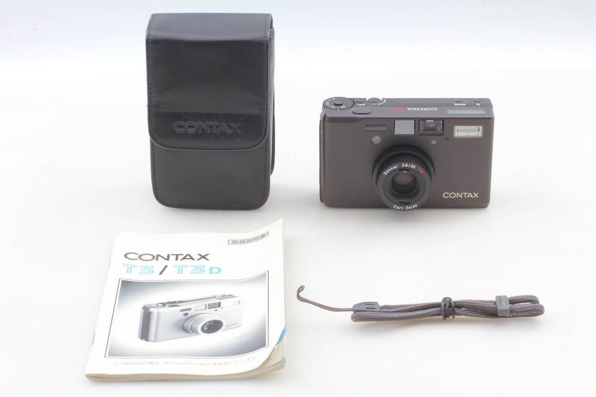 contax t3 フィルムカメラ Contax T3 Point & Shoot Camera - Silver for sale online | eBay