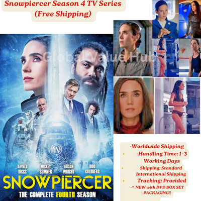 Snowpiercer Season 4 DVD Complete Series 2024 Region Free Sci-Fi Drama EN CH Mal