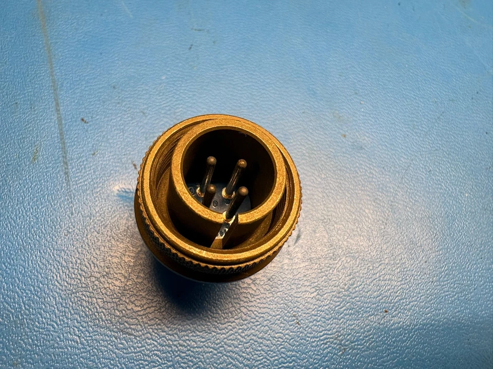 (5-Pack) Amphenol MS3106A14S-2P Circular Connector Plug SIZE 14S, 4 POS, 1 PORT - Image 3 of 4