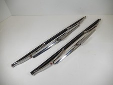 Vintage 15 Anco 815 Anti Wind Lift Red Button Shiny Finish Wiper Blade Pair Vintage 15 Anco 815 Anti Wind Lift Red Button Shiny Finish Wiper Blade Pair