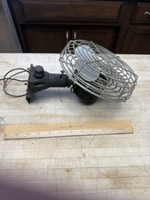 Vintage Mp Hupp Inc Truck Bus Car Defrost Dash Air Circulating 12v Fan Works