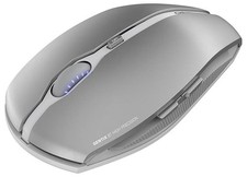 CHERRY GENTIX BT Wireless Bluetooth Mouse, Frosted Silver - JW-7500-20