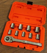 Mechanics Tool Set, Metric, 3/8 Inch Drive, 10 Piece (CMMT34564)