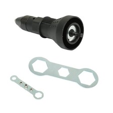 Cordless Electric Rivet Nut Gun Riveting Tool Insert Nut Adaptor Drill Adapter