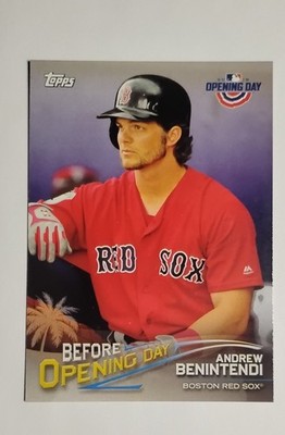2018 Topps Opening Day - Before Opening Day Andrew Benintendi #BOD-AB