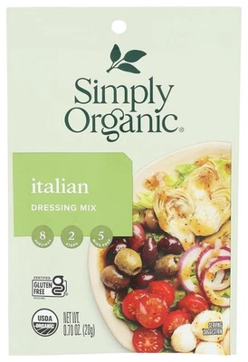 Simply Organic Italian Dressing Mix, 0.7 Ounce - Image 1 of 4