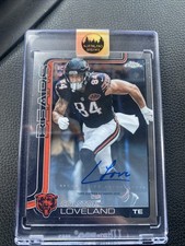 2025 Topps Chrome Colston Loveland Photo Variation Auto Rookie SP
