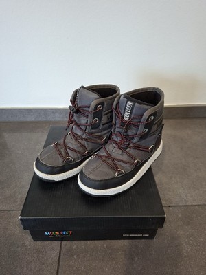 Winterboots Mit Schuhkarton an. Modell Moon Boot Junior Boy MID WP 2. Größe 29.