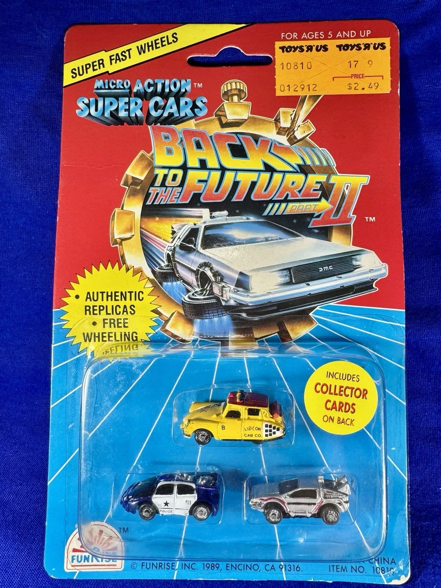 Funrise Back to the Future II Micro Action Super Cars NEW IN BOX