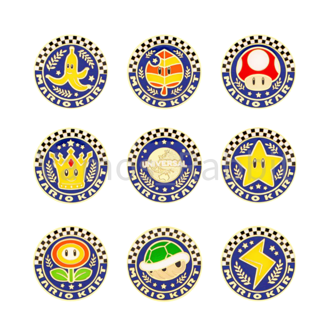Universal Studios Japan Mariokart Badge Complete Box Super