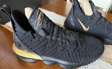 Nike LeBron 16 Im King Black/Metallic Gold Ba...