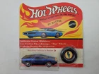HOT WHEELS VINTAGE REDLINE 1969 CARABO BLUE