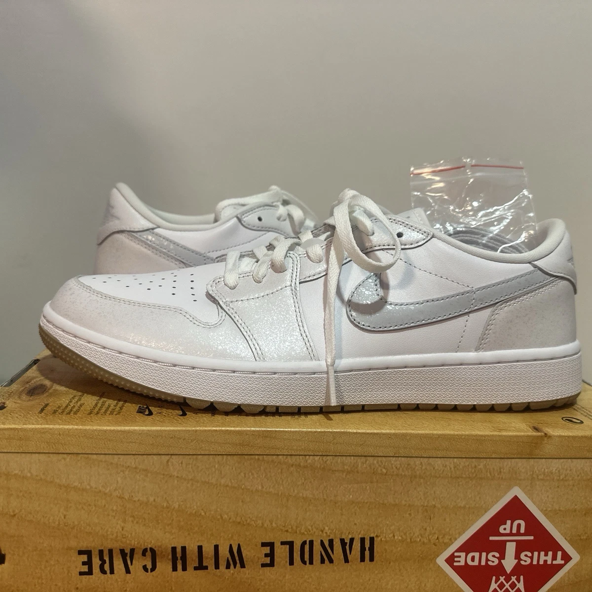 Jordan 1 Golf Low White Gum | eBay