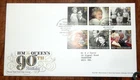 GB 2016 FDC HM The Queen's 90th Birthday First Day Cover Windsor PMK