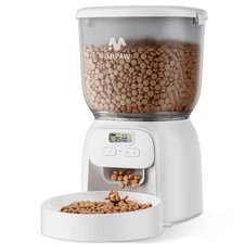Automatic Cat Feeder: 4L Cat Food Dispenser Timed Precise Auto Feeder Program...