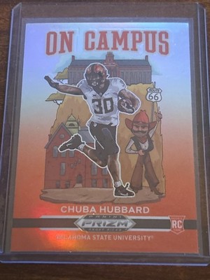 2021 Panini Prizm Draft Picks - On Campus Chuba Hubbard #OC-CH (RC)