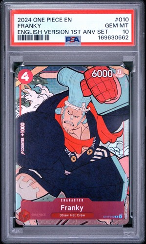 Franky (English Version 1st Anniversary Set) graded PSA 10 for sale on eBay