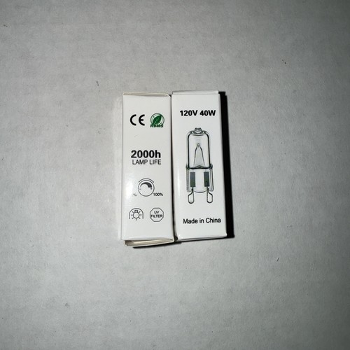 2pcs G9 LED Light Bulb 40W 120V Bi Pin Base Lamps Halogen Light Bulb Replace - Picture 1 of 4