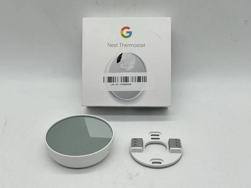Google Nest Smart Thermostat, Snow