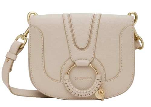 バッグ・カバンその他 CHLOE Woman Mini bag Leather CHC22AS680I31 25M Chloe Marcie Small Saddle Bag Tan CHC22AS680I31 25M 44748936