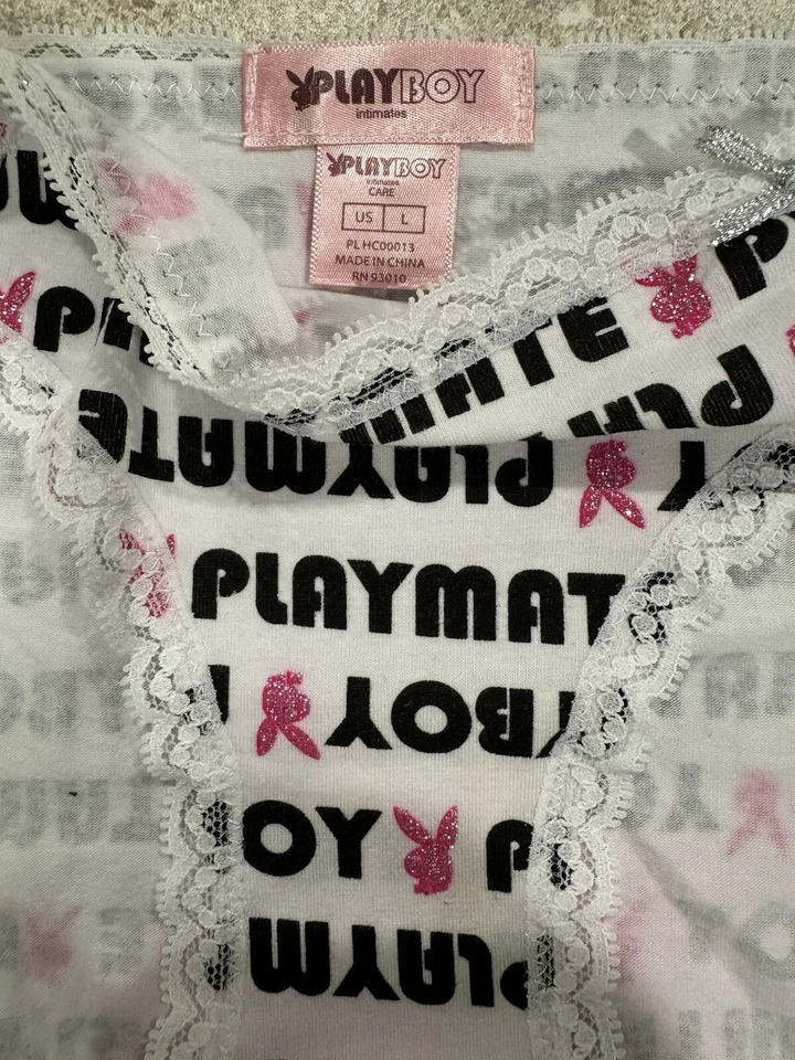 Playboy Playmate Women /Girls Panties!🥵💯🔥Lace Hipster! 😊😊💕 - Image 3 of 4