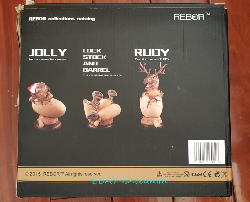 Rebor The Hatchling T-Rex Baby Rudy Tyrannosaurus Rex Resin