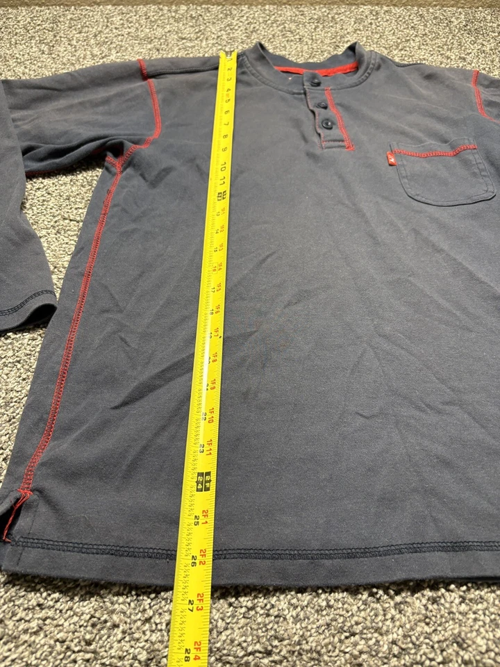 Portwest FR Shirt Men Medium BIZ Flame Safety Long Sleeve Henley L ARC 2 - Image 4 of 4