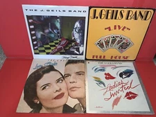 Lot of 4 J.Geils LP's - See Item Description for details