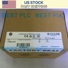 New Factory Sealed AB 1768-L43 Ser B CompactLogix L43 Controller PLC 1768L43