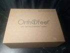 Orthofeet 525 Bismarck Stretch Orthotic Shoes Men Size 9.5 6E XX-Wide Black New