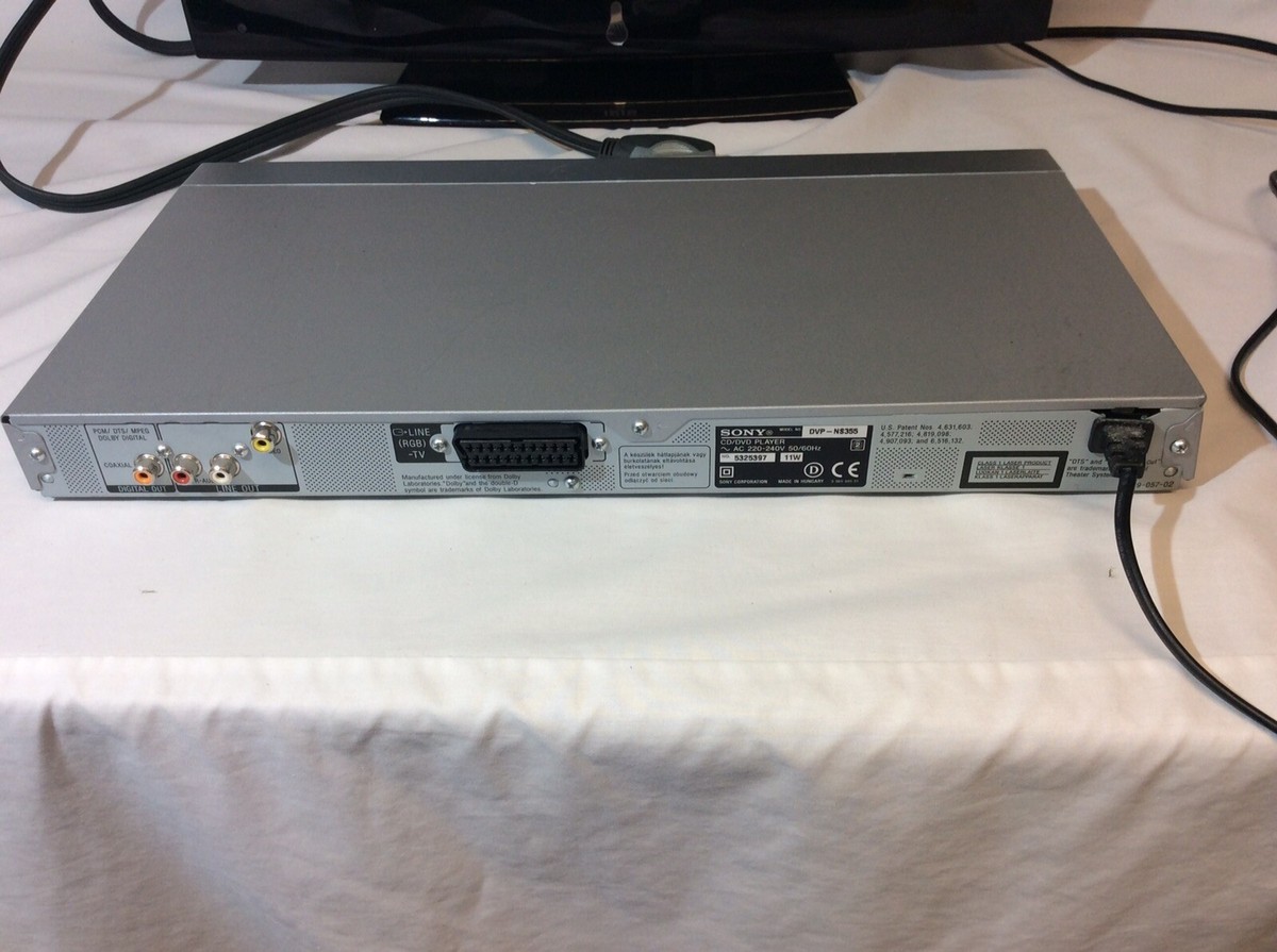 Sony CD/DVD Player DVP-NS355 Precision Drive 3/DVD+RWI-RI-RWI-R