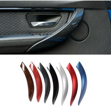 Sports Style ABS Carbon Fiber Car Inner Door Handle Cover For BMW 3 F0 14 15 16 