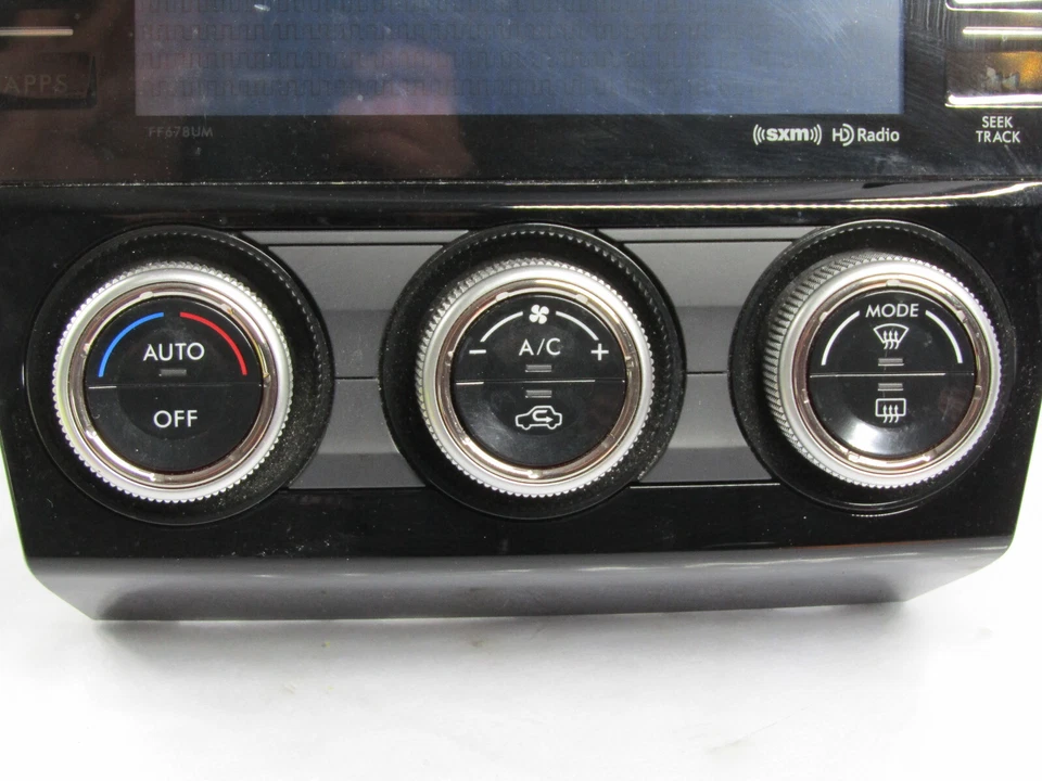 Subaru Forester 2016-2017 estéreo climatizador SXM HD radio CD MP3 86201SG670 Foto 3 de 4
