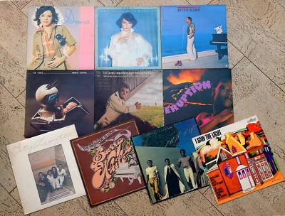 10 x Soul Funk Disco - LP Sammlung - Promos - Dana  O.C.Smith  Circles  McCrarys