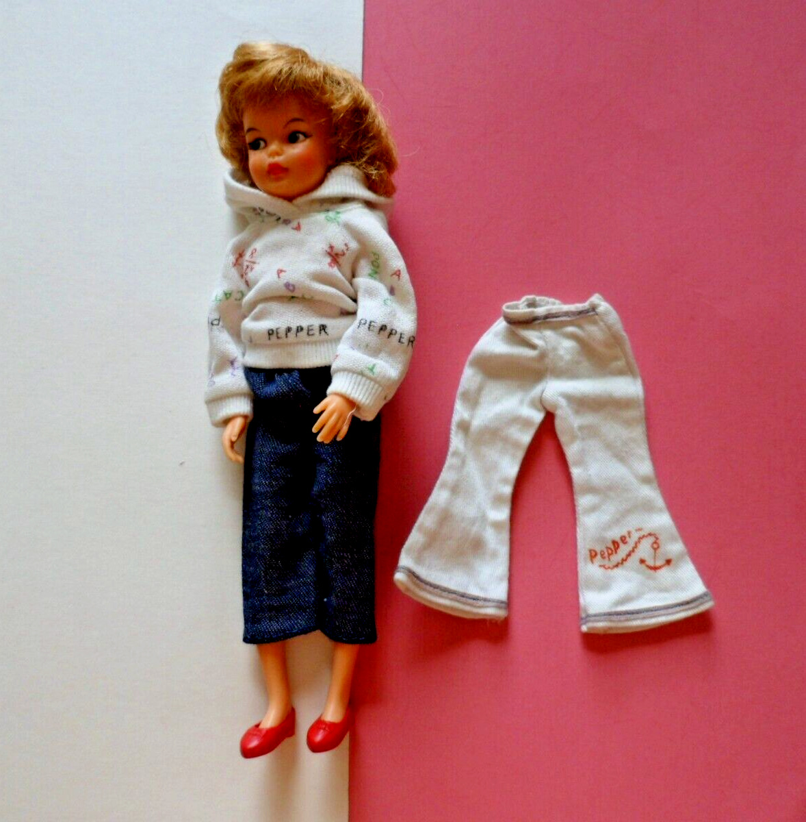 IDEAL POS'N PEPPER 1965 9405-2 TAMMY FAMILY SISTER 1960'S DOLL P9-3 OUTFIT SLACK
