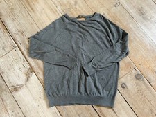 sweaty betty backless jumper size S grey