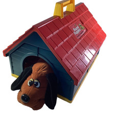 Vintage TONKA Pound Puppies Doghouse plus 3 Puppies 17 inch EVGUC