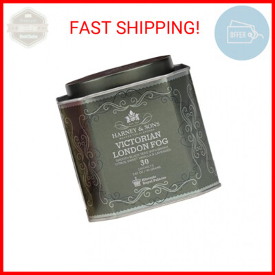 Harney & Sons Victorian London Fog Tea | 30 Sachets, Historic Royal Palaces Coll