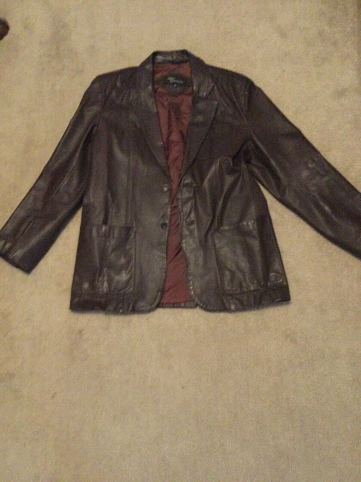 Leather coat/Jacket - image 1