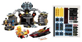 Lego 70909 Batcave Break-In -- STICKER SHEET -- Batman DC decals for sets & MOCs