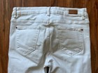 FB Sister Jeans White Denim High Waist Skinny Distressed Stretch sz 27 w/ zipper — photo 8