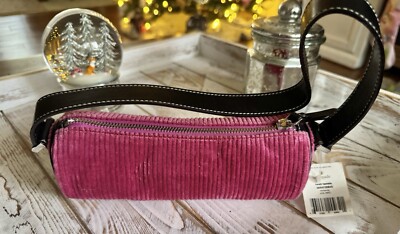 Kate Spade cylindrical Raspberry/ Pink Y2K Handbag
