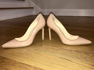 blush pump heels