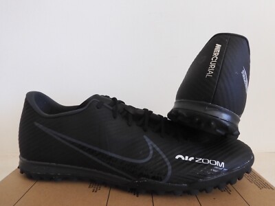 Nike Zoom Mercurial Vapor 15 Academy Tf Black-Dark Smoke Grey Sz