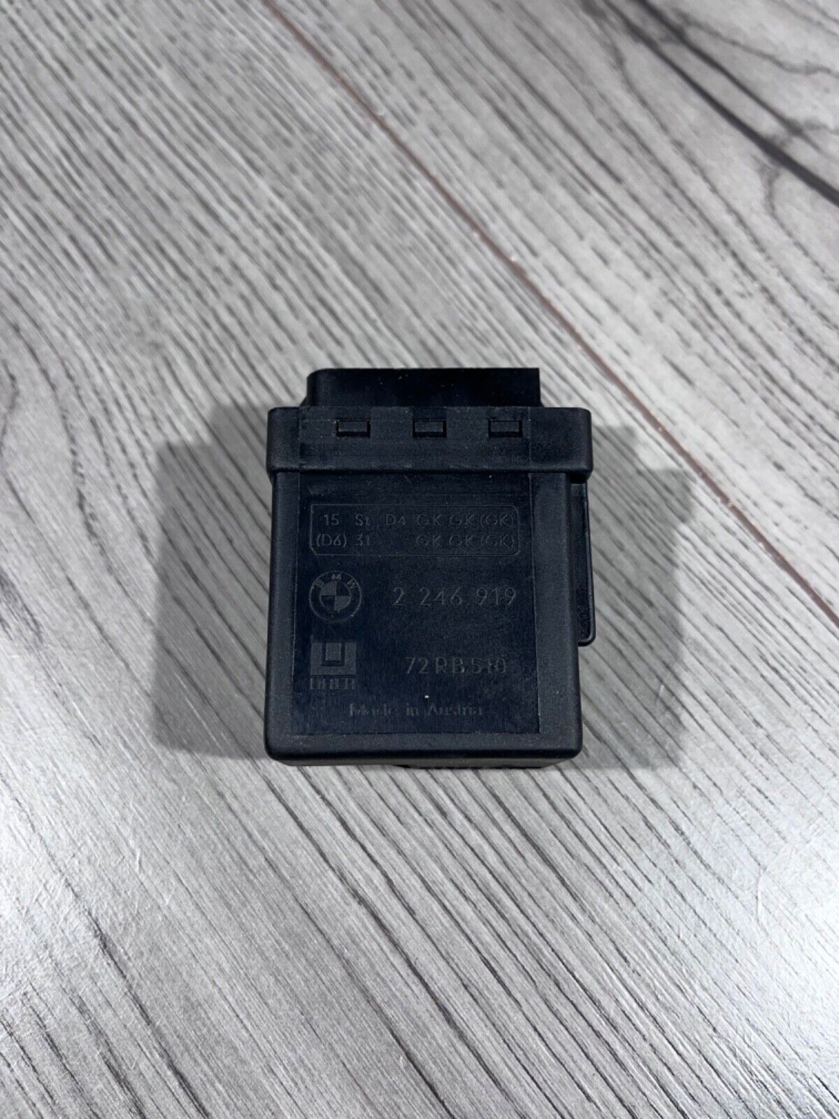 BMW E46 E38 E39 E53 GLOW PLUG RELAY MODULE UNIT 2246919 eBay