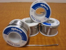 Alpha Fry (21406) Rosin Core Electrical Solder 8oz 40/60 Tin/Lead 0.093 -Qty 4