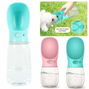 Pet Distributeur de bouteille d'eau Chien Chat puppy Voyage Feeder Plateau Boire Bowl Coupe
