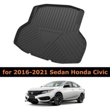 Fit For 2016-2021 Honda Civic Sedan Rear Cargo Trunk Liner Mat Floor Carpet