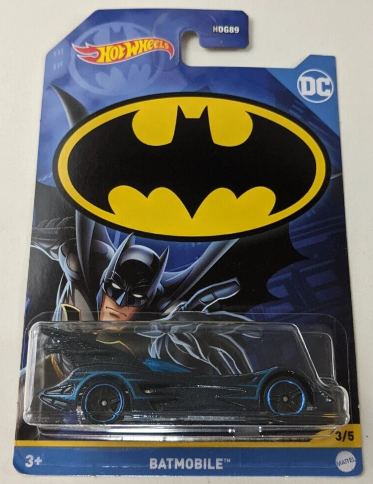 Hot Wheels Batman Mix 4 Case of 10 Cars