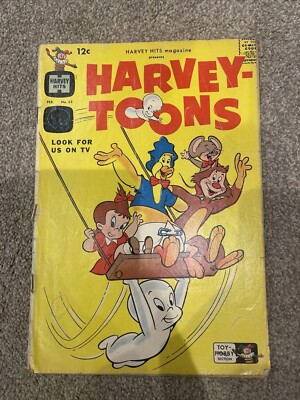 HARVEY HITS 53 HARVEY TOONS CASPER BABY HUEY 1962 *Rare*